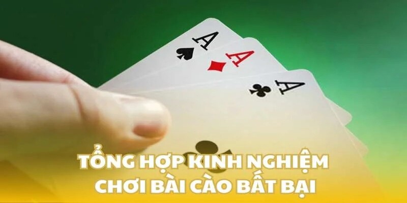 Một số kinh nghiệm chơi bài cào hiệu quả