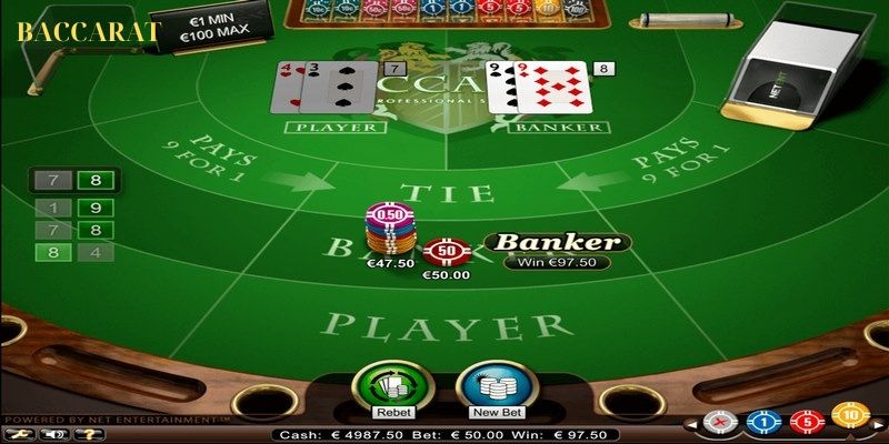 Cầu bệt là một trong những loại công thức tính cầu Baccarat dễ nhận biết